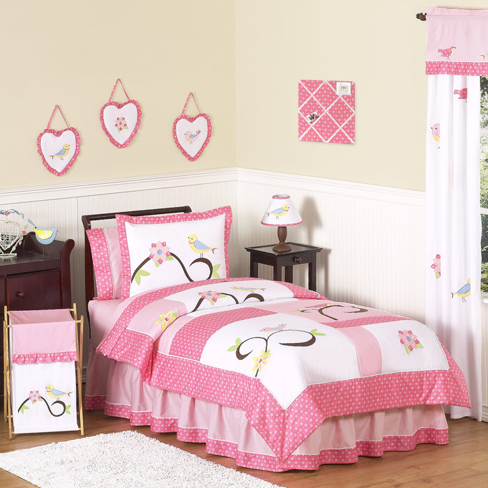 Sweet Jojo Designs Song Bird 4 Piece Twin Comforter Set Wayfair